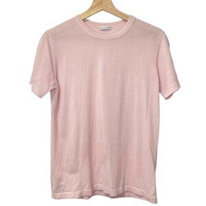 Tomas Maier Pink Tee Shirt Women’s Size 4 — Soft Cashmere-Feel Knit